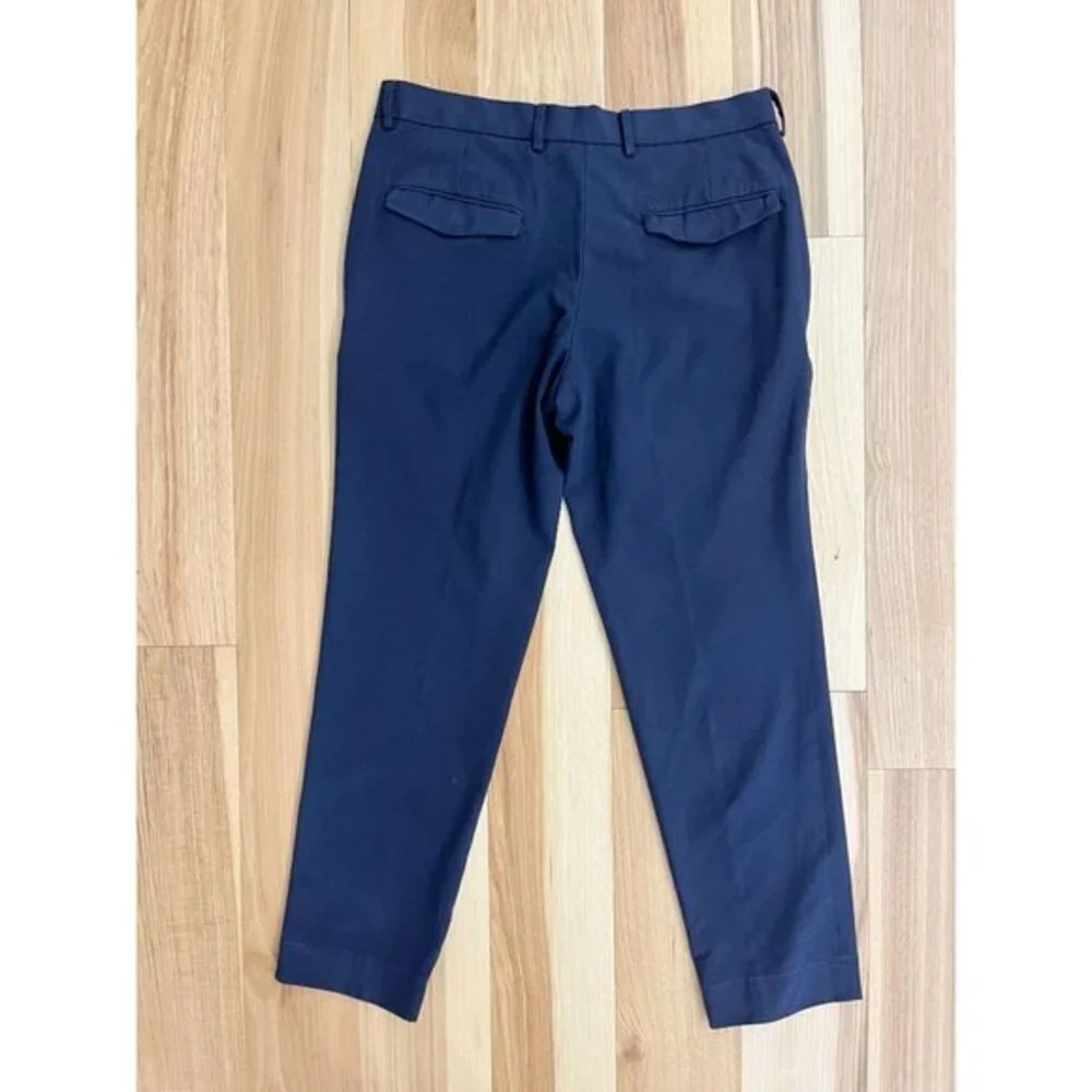 M&S Collection Super Slim Navy Pants 32x31 - Picture 3 of 3